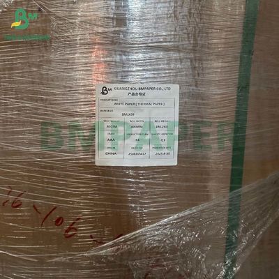 Glanzend oppervlak 60 gr 65 gr 70 gr BPAvrij Hittegevoelig Papier Thermische rol