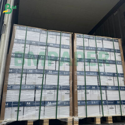 55 gram A4 koolstofvrij kopieerpapier CB Wit CF Kleur NCR-papier, Blauw beeld