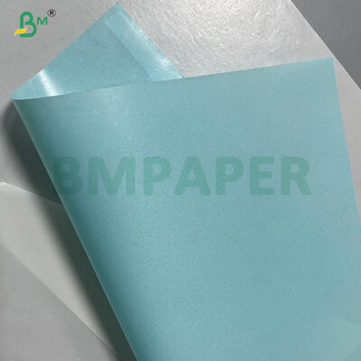 60g 62g 65g Wit Blauw Vouwbestendig Glassine Papier Voor Sticker Etiket Basis Papier