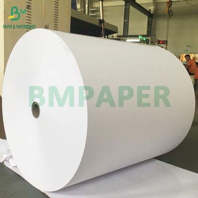 60 gr Topcoated Direct Thermal Register Paper Jumbo Roll Duidelijk beeld