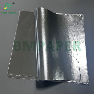 65 g/m² 75 g/m² Gecoat Zilver Gemetalliseerd Papier Voor Bieretiketten 70 x 100cm
