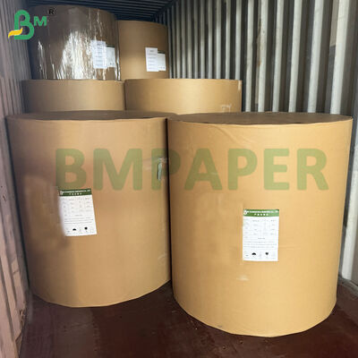 Voedselveilige, enkelzijdig glanzende witte kraftverpakkingspapier 30 g/m² tot 80 g/m²