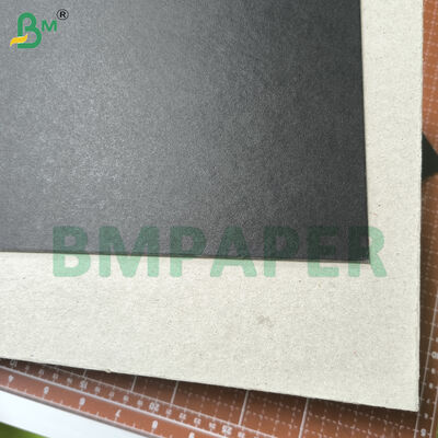 1.5mm Zwart Boekenbord Voor Boekenbinding Volledig Zwart & Zwart Grijzige Achterkant