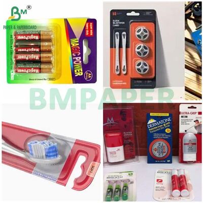 350 g 400 g 425 g Goed afdrukbaar witte blaas karton voor het verpakken van tandenborstels