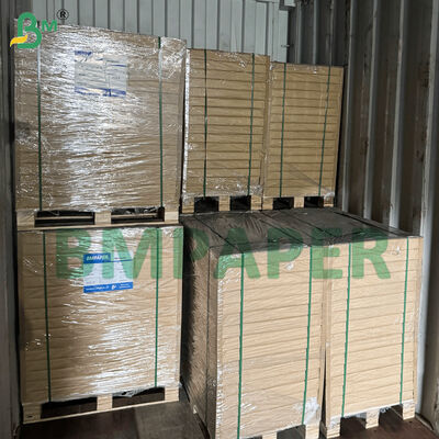 Eenzijdig bedekt papier wit glad oppervlak voor softpack sigarettenverpakkingen