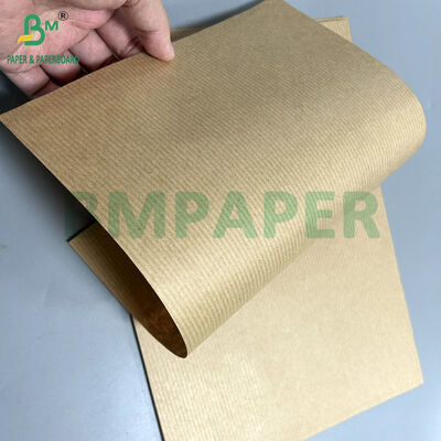 60 gm Coating MG Ribbed Kraft Paper For Flowers Verpakking 7 kg x 75 cm rol