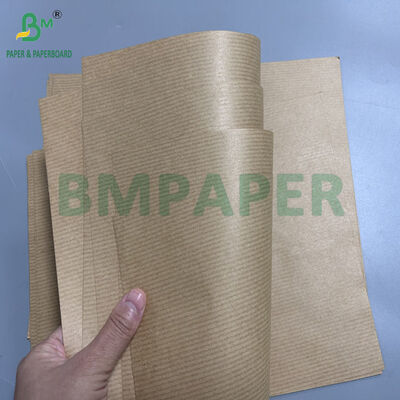 60 gm Coating MG Ribbed Kraft Paper For Flowers Verpakking 7 kg x 75 cm rol