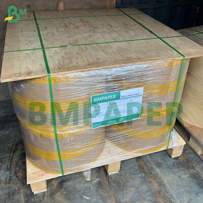 Waterdicht PE-gecoat kraftpapier wit warmteverzegelbaar