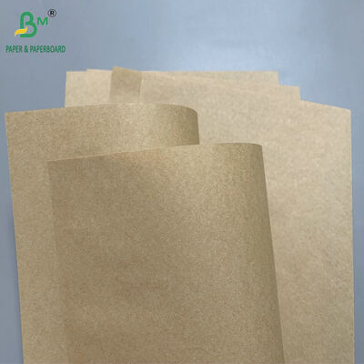 Niet-giftig vetbestendig 30 gm 35 gm Bruin vetbestendig papier broodje wrap voor hamburgers chips