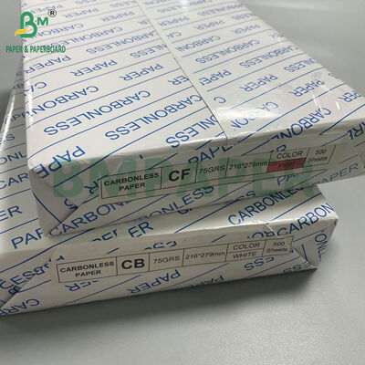 60GSM helderwit CB CF koolstofvrij papier 216 x 279 mm voor laserprinten