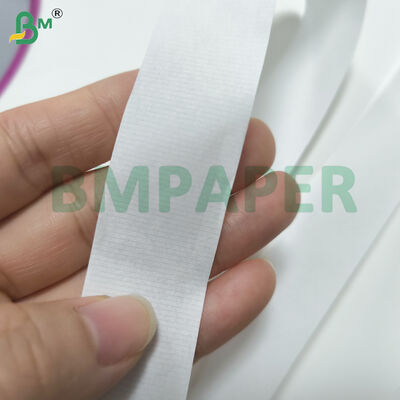Hoog luchtdoorlaatbaar getextuurd papier 25 gsm voorgesneden kleine rollen voor het maken van sigaretten