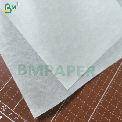 Eenvoudig geglazuurd wit kraftpapier 40 gram virgin voor papierstro & takeaway tas
