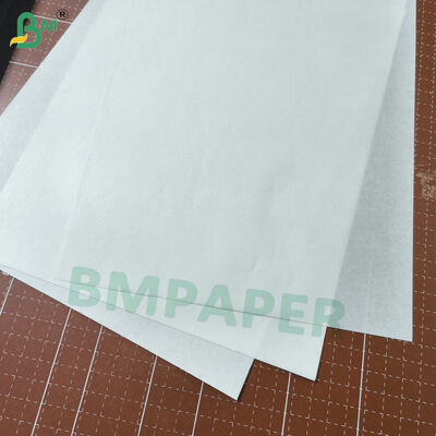 Eenvoudig geglazuurd wit kraftpapier 40 gram virgin voor papierstro & takeaway tas
