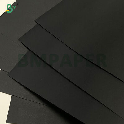 310gsm Premium Surface Texture Hang Tag Black Cardboard 889*635mm
