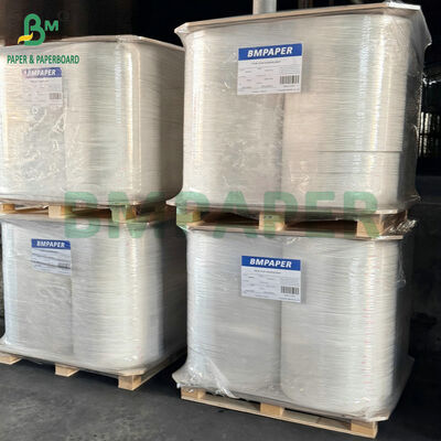 Voedingsmiddelenpapier met geribbelde stro 24 gsm 28 gsm Voor papierstro Individuele verpakking