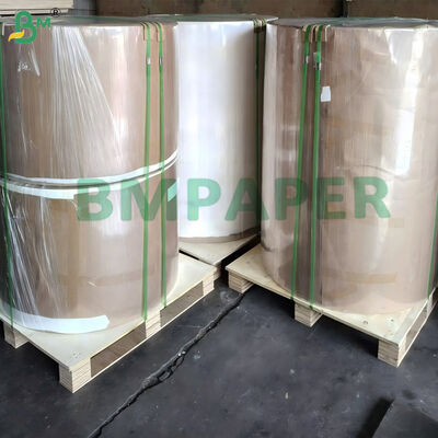 PET-gecoat wit papier voor eetgerei en gerechten