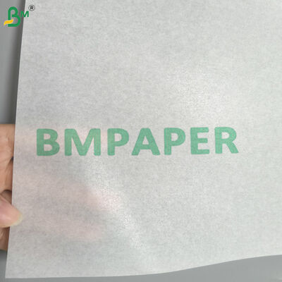 Ongebleekt en gebleekt siliconen koekjeslijst papier 40 gm 45 cm rol