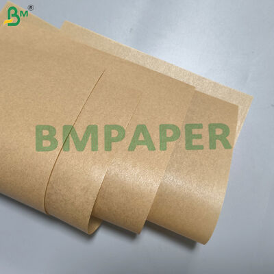 Ongebleekt en gebleekt siliconen koekjeslijst papier 40 gm 45 cm rol