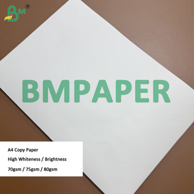 80 gm Hoge witte kopieerpapier Jumbo rollen 1055 mm 914 mm, Helderheid 102%-106%