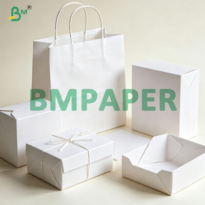 160G 170G Hoge scheurweerstand Wit Kraftpapier Hoogwaardige geschenkdozen Verpakkingspapier