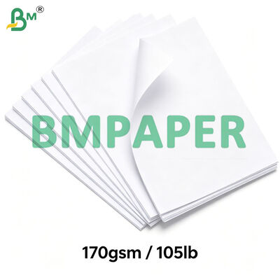 105lb 170gm Carbonloze CF White Board Cream Botton Sheets 70x100cm