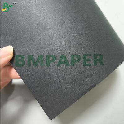 Voedingsmiddelen 80 g 90 g Zwart Kraftpapier Virgin Pulp FDA-compliant recycleerbaar verpakkingspapier