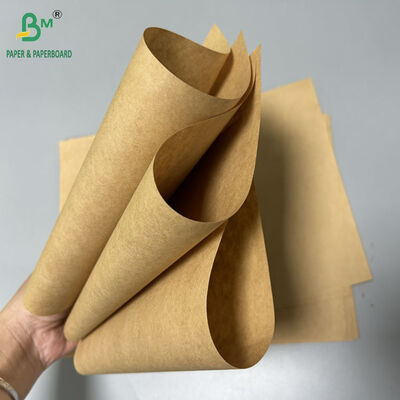 70gsm 80gsm Maagd Bruine Kleur Zak Kraftpapier Voor Winkel Tassen 80cm 90cm