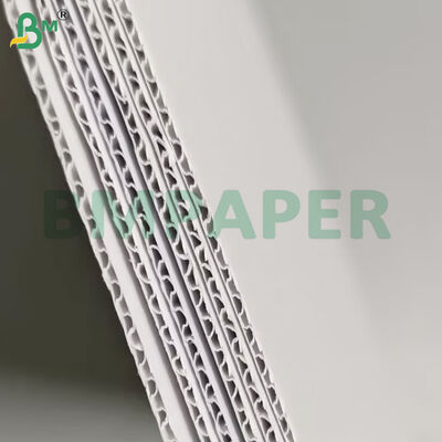 80+80+80gsm 3-laags wit golfkarton voor cosmetische doos