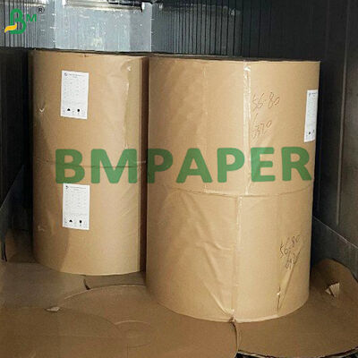 Natuurlijk Kraft Glas Tussenlegpapier Rol 35 - 40 gsm Anti-schimmel Scheidingspapier voor Automotive PV Gecoat Glas