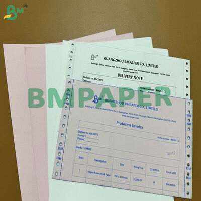 Wit Roze 2-laags 3-laags 70gsm A4 Carbonloos Kopieerpapier voor Facturen & Bonnen