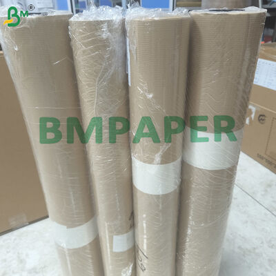 Masking kraft Paper Roll 50gsm Low Porosity Car Painting Protection Paper